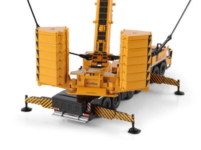 WSI WSI Liebherr LTM 1400-6.1 mobile crane KUIPHUIS KRAANVERHUUR BV / Schaal 1:87
