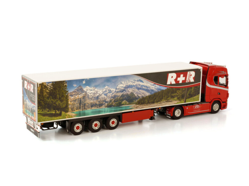 WSI WSI Scania S Highline with 3-axle reefer trailer R&R REGEZ