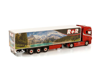 WSI WSI Scania S Highline with 3-axle reefer trailer R&R REGEZ