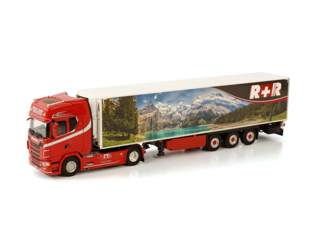 WSI WSI Scania S Highline with 3-axle reefer trailer R&R REGEZ