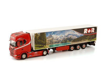 WSI WSI Scania S Highline with 3-axle reefer trailer R&R REGEZ