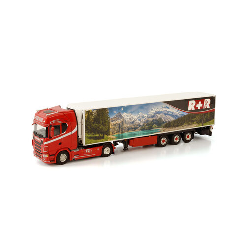 WSI WSI Scania S Highline with 3-axle reefer trailer R&R REGEZ