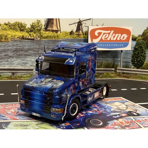 Tekno Tekno Scania 4-serie Torpedo 4x2 GARAGE DU MIDI "SUPERHEROES"