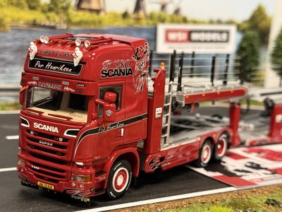WSI WSI Scania Streamline Topline 6x2 car transporter PER HENDRIKSEN