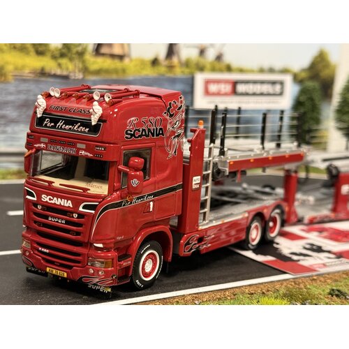 WSI WSI Scania Streamline Topline 6x2 car transporter PER HENDRIKSEN