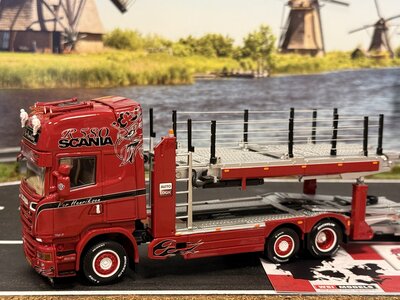 WSI WSI Scania Streamline Topline 6x2 car transporter PER HENDRIKSEN