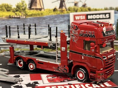 WSI WSI Scania Streamline Topline 6x2 car transporter PER HENDRIKSEN