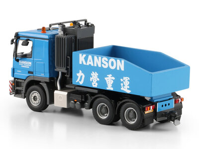 WSI WSI Mercedes-Benz Actros MP3 L flat roof 6x4  resin ballast box KANSON