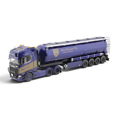 Tekno Tekno Scania Next Gen S-serie with 4-axle silo trailer ANNE TRANSPORT