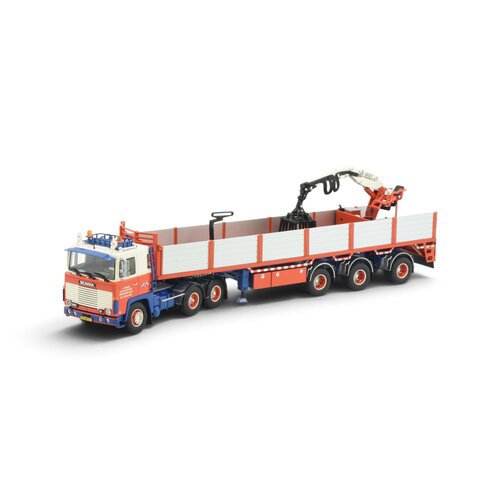 Tekno Tekno Scania 141 V8 Trekker with 3-axle bricktrailer JAN SERNE