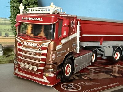 Tekno Tekno Scania Next Gen with meiller tipper RONNY CEUSTERS