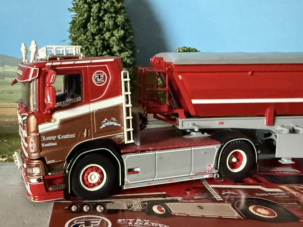 Tekno Tekno Scania Next Gen with meiller tipper RONNY CEUSTERS