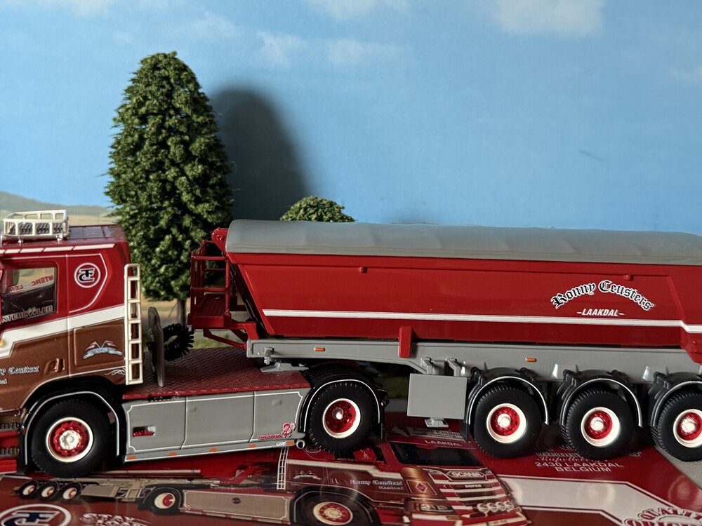 Tekno Tekno Scania Next Gen with meiller tipper RONNY CEUSTERS