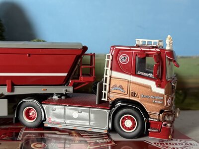 Tekno Tekno Scania Next Gen with meiller tipper RONNY CEUSTERS