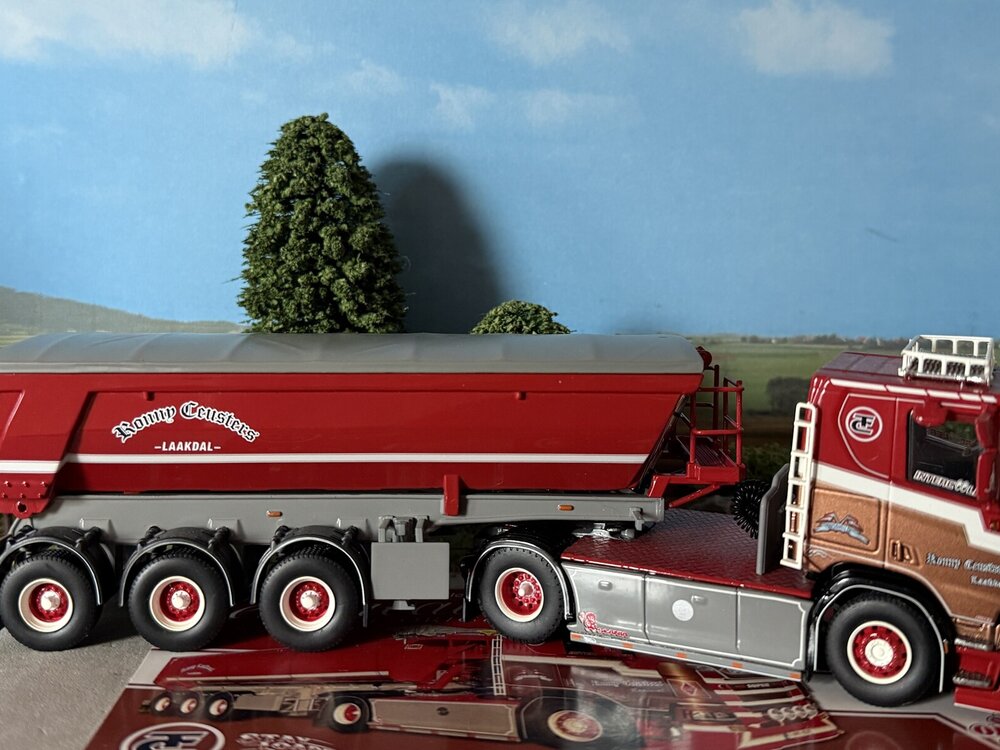 Tekno Tekno Scania Next Gen with meiller tipper RONNY CEUSTERS