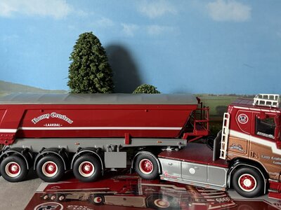 Tekno Tekno Scania Next Gen with meiller tipper RONNY CEUSTERS