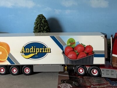 Tekno Tekno Scania Next Gen R Highline + 3-axle reefer trailer RONNY CEUSTERS