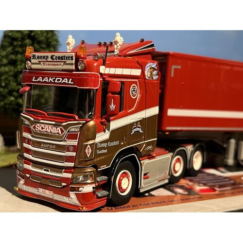 Tekno Tekno Scania Next gen R met 3-axle stas tipper RONNY CEUSTERS
