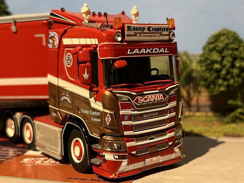 Tekno Tekno Scania Next gen R met 3-axle stas tipper RONNY CEUSTERS
