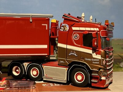 Tekno Tekno Scania Next gen R met 3-axle stas tipper RONNY CEUSTERS