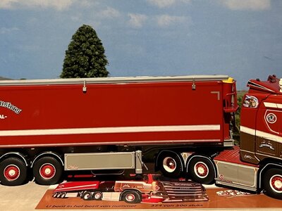 Tekno Tekno Scania Next gen R met 3-axle stas tipper RONNY CEUSTERS