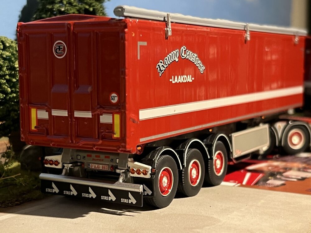 Tekno Tekno Scania Next gen R met 3-axle stas tipper RONNY CEUSTERS