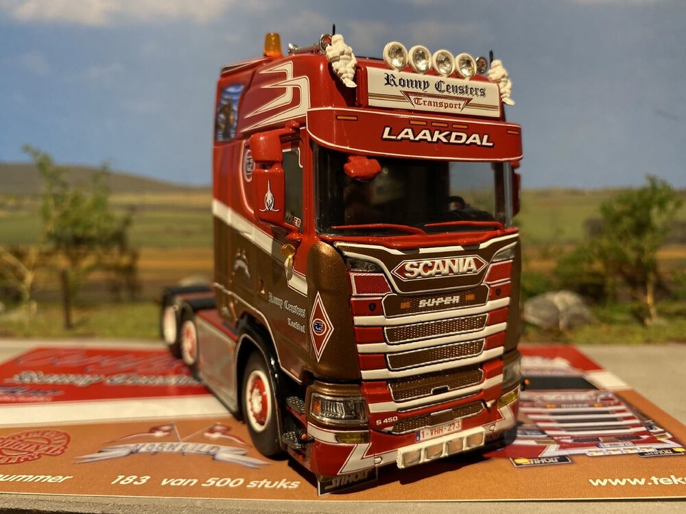 Tekno Tekno Scania Next Gen S-serie Highline 6x2 RONNY CEUSTERS