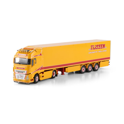 WSI WSI Volvo FH Aero Globetrotter XXL 4x2 with 3-axle tridec box trailer TIJSSEN DRONRYP