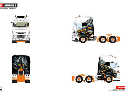 WSI WSI Volvo FH Aero Globetrotter XXL 6x2 midlift ROUTE 780