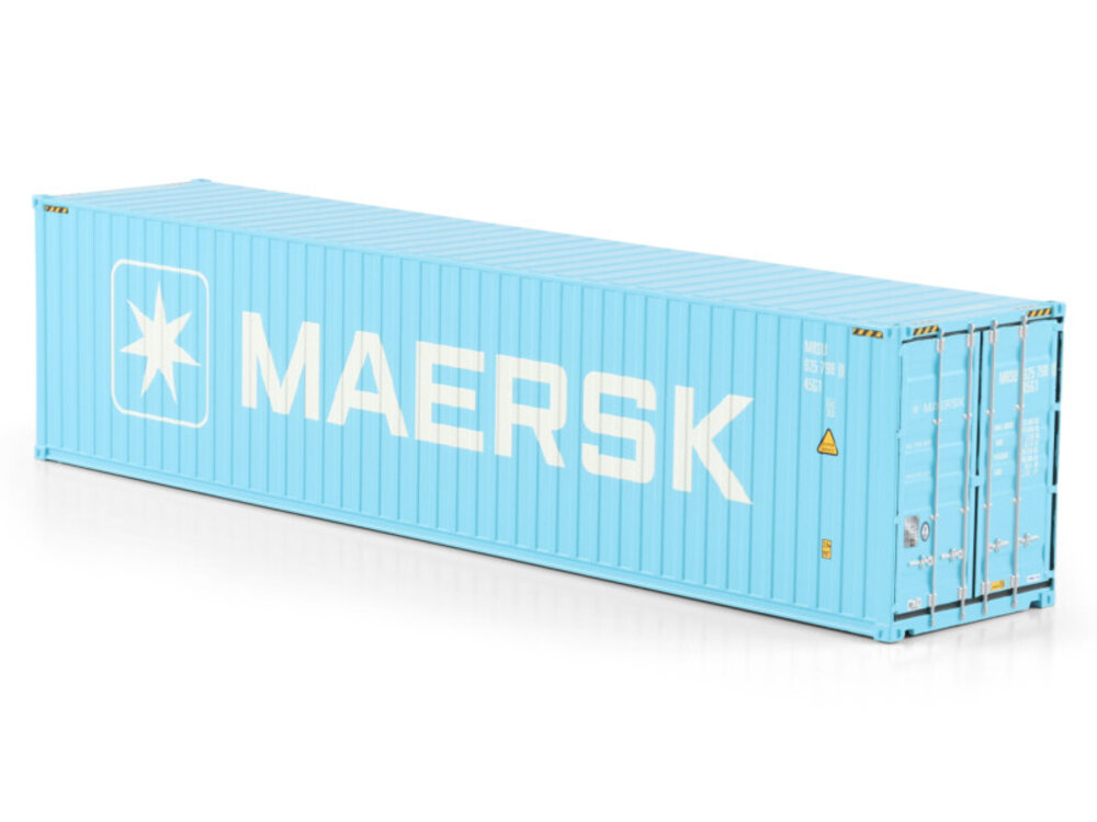WSI WSI 40ft. container HQ MAERSK BLUE