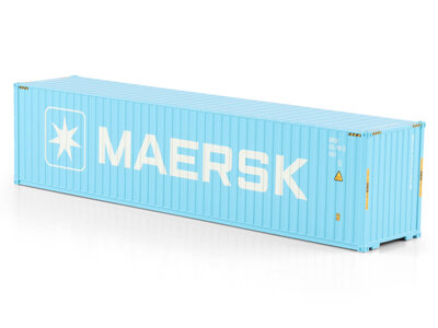 WSI WSI 40ft. container HQ MAERSK BLUE