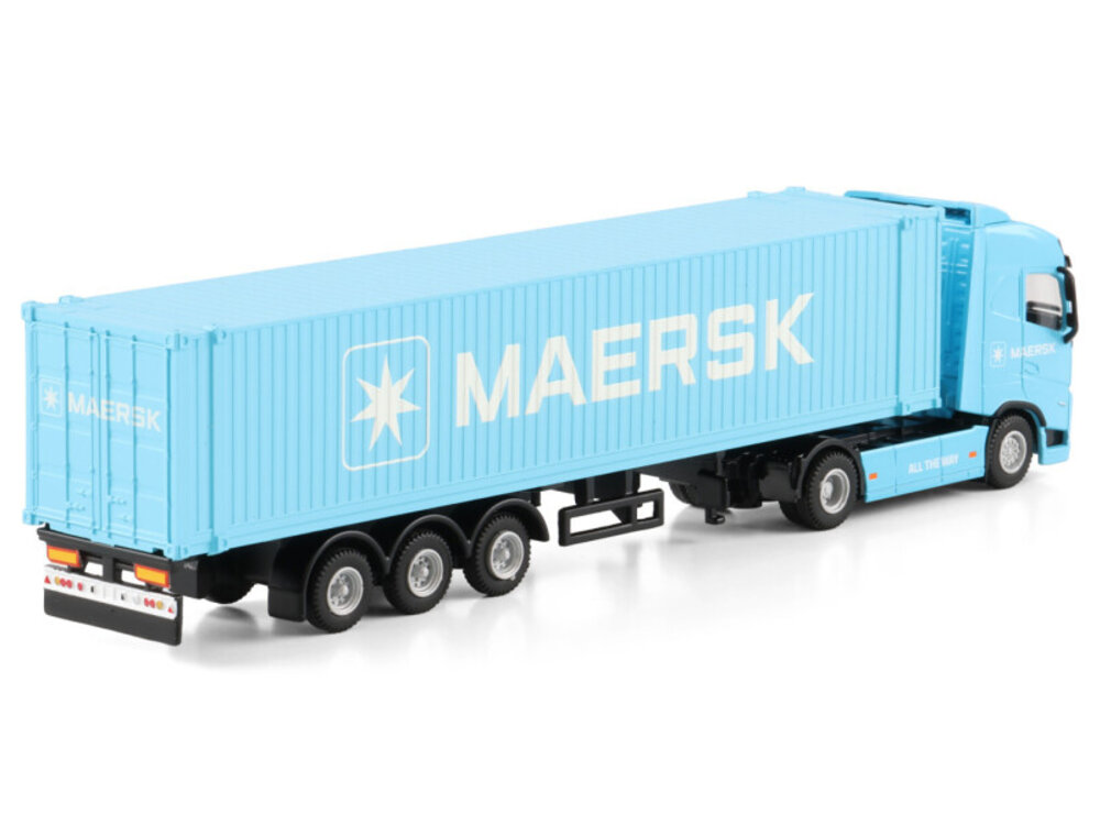 WSI WSI Volvo FH12 Globetrotter XHSL 4x2 + 3-axle container trailer + 45ft. container MAERSK / Scale 1:87