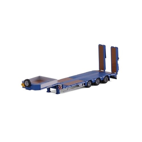 Cavallino Cavallino 3-axle semi lowloader with ramps (Blue) BASIC LINE - Copy