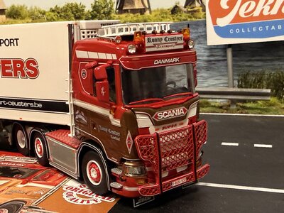 Tekno Tekno Scania  S-serie Lowline 6x2 with Zamac reefer trailer RONNY CEUSTERS