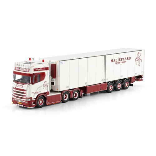 WSI WSI Scania S Highline 6x2 with 3-axle reefer trailer MALIEPAART TRANSPORT