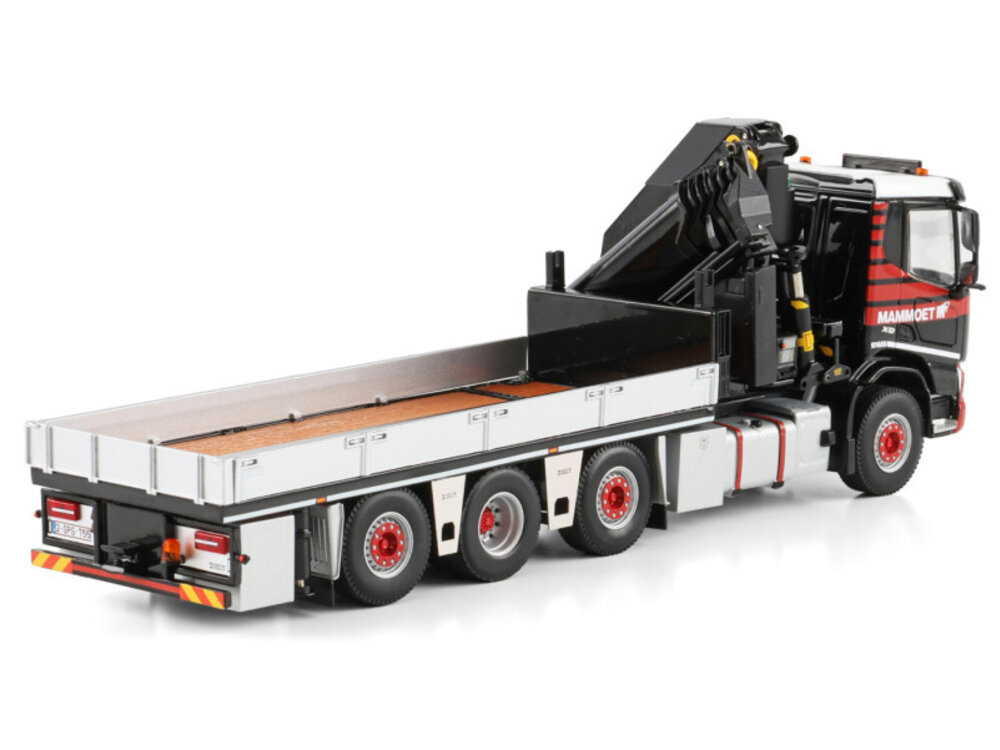 Mammoet store WSI DAF XD DL 8x2 rigid flatbed truck + palfinger PK 480 TEC MAMMOET
