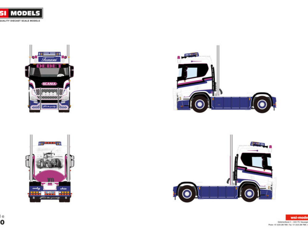 WSI WSI Scania NGR 4x2 Normal FRANZONI