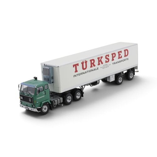 Tekno Tekno Volvo F89 met 3-assige klassieke koeloplegger TURKSPED