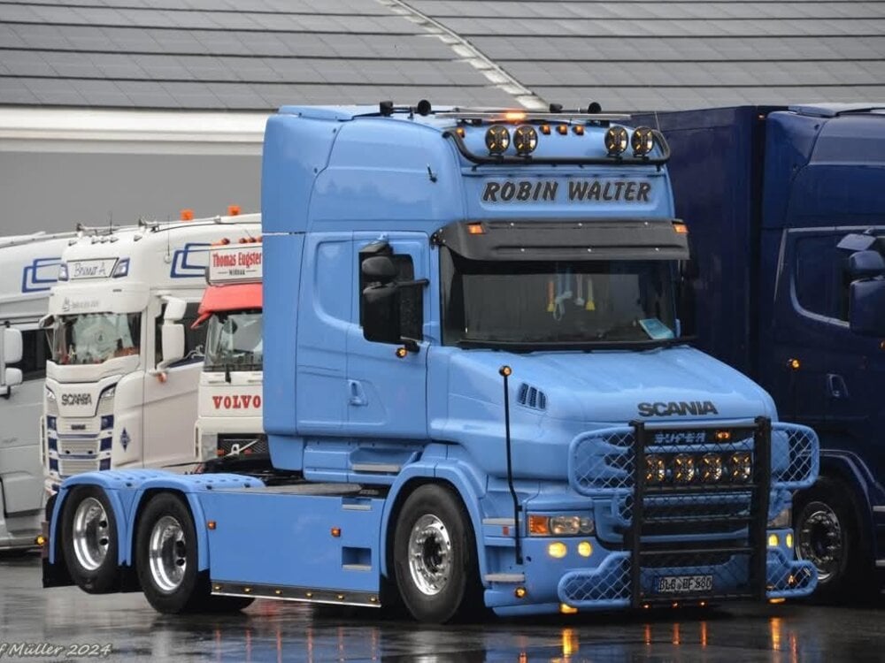 Tekno Tekno Scania Torpedo Topline 6x4 ROBIN WALTER