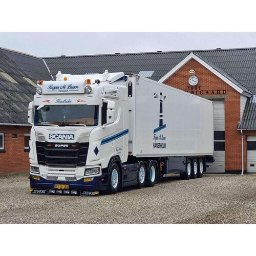 Tekno Tekno Scania Next Gen S500 met 3-assige koeloplegger KASPER M. LARSEN