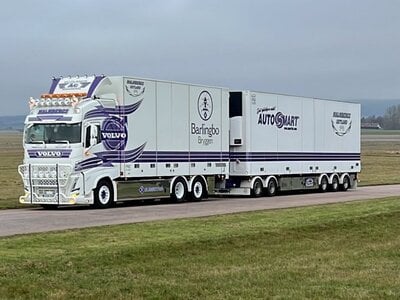 Tekno Tekno Volvo FH05 Globetrotter Zweedse 24m combi MALMBERGS
