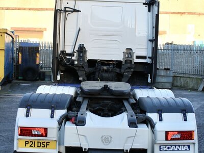 WSI WSI Scania S 6x2 met 3-as koeloplegger DENHOLM SEAFOODS Peterhead Scotland