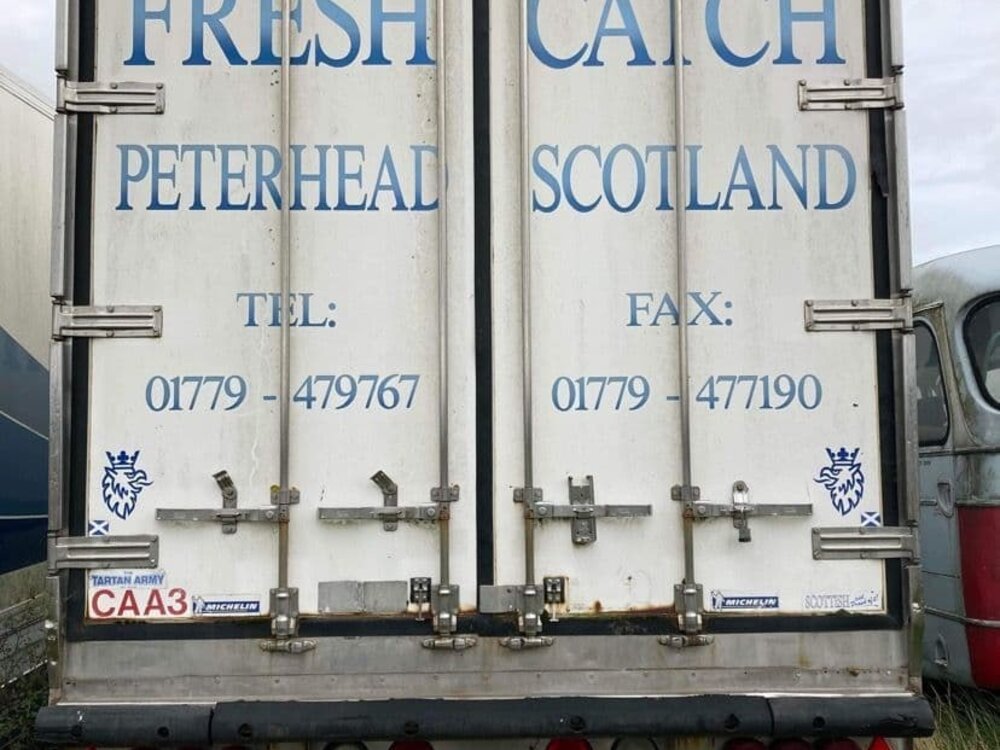 WSI WSI Scania 143M streamline with 3-axle reefer trailer C.A. ANDERSON FRESHCATCH Peterhead Scotland