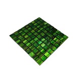 BÄRWOLF Glasmosaik-Fliesen GL-13001 emerald green