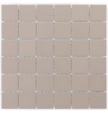 Feinsteinzeugmosaik Grau-Beige - 29,1 cm x 29,1 cm