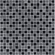Mosaik Glas & Marmor Black - 30 cm x 30 cm