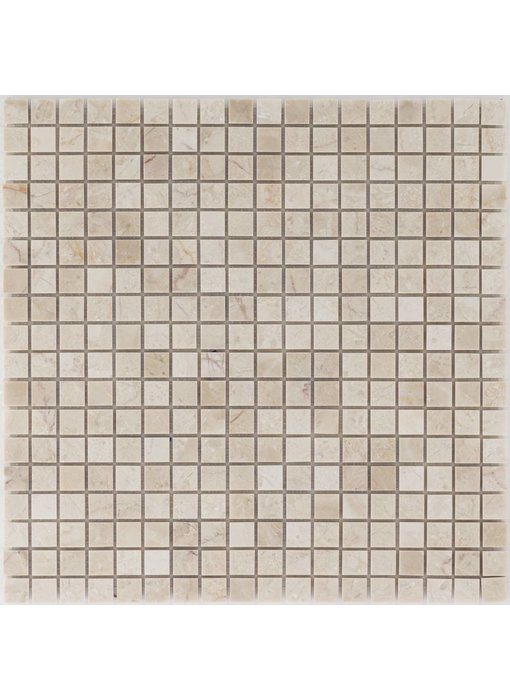 Mosaikfliese Naturstein Tarsus Beige  - 30,5 cm x 30,5 cm