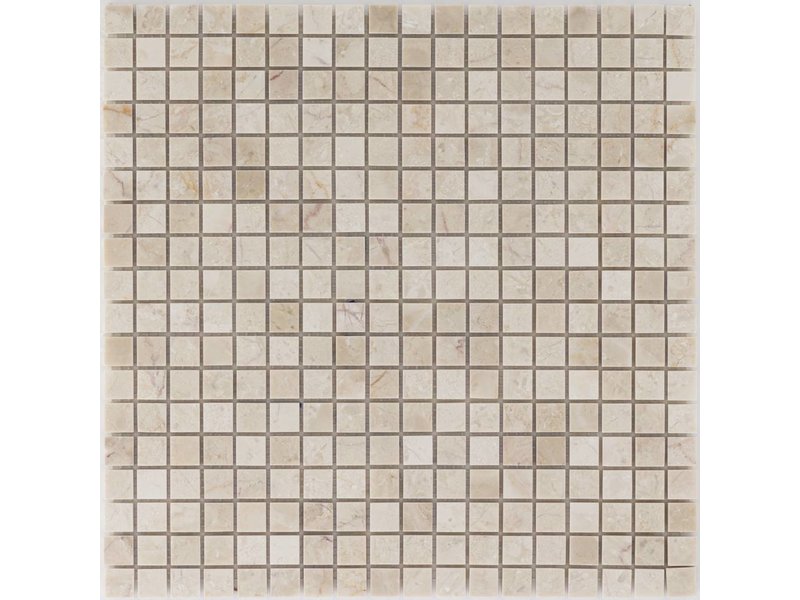 Mosaikfliese Naturstein Tarsus Beige  - 30,5 cm x 30,5 cm