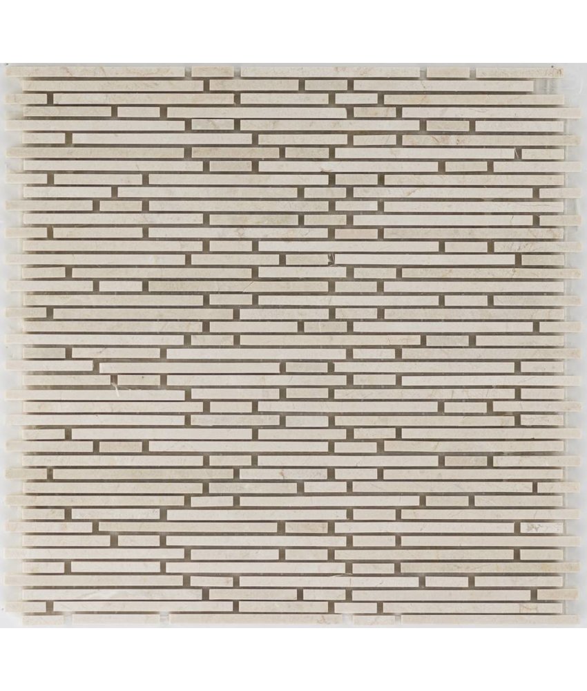 Mosaikfliese Marmor Biancone Beige - 30,5 cm x 30,5 cm