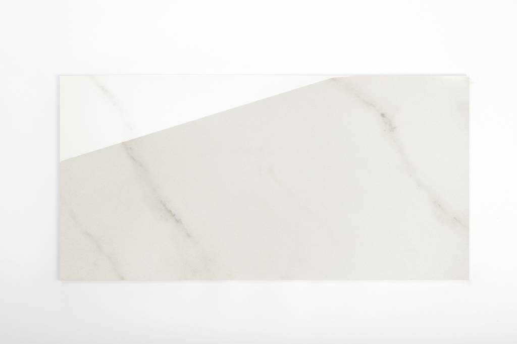 Wandfliesen Rektifiziert Calacatta Diva Beige Marmoriert Glanzend 30x60 Cm Mosaic Outlet